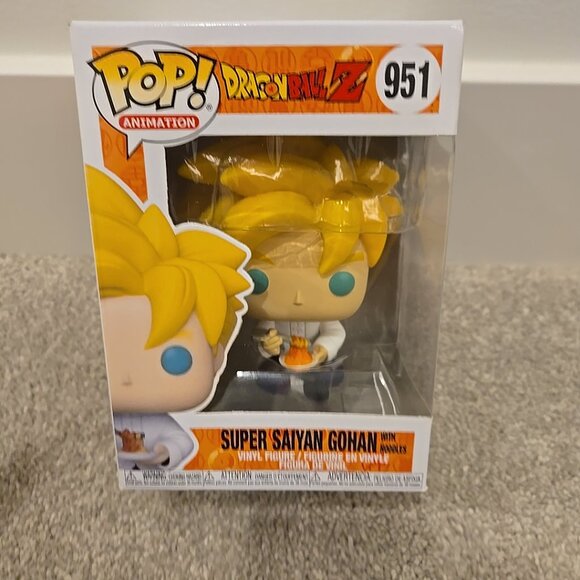 Funko Pop! Vinyl: Dragon Ball Super Saiyan Gohan with Noodles #951 - Picture 1 of 6